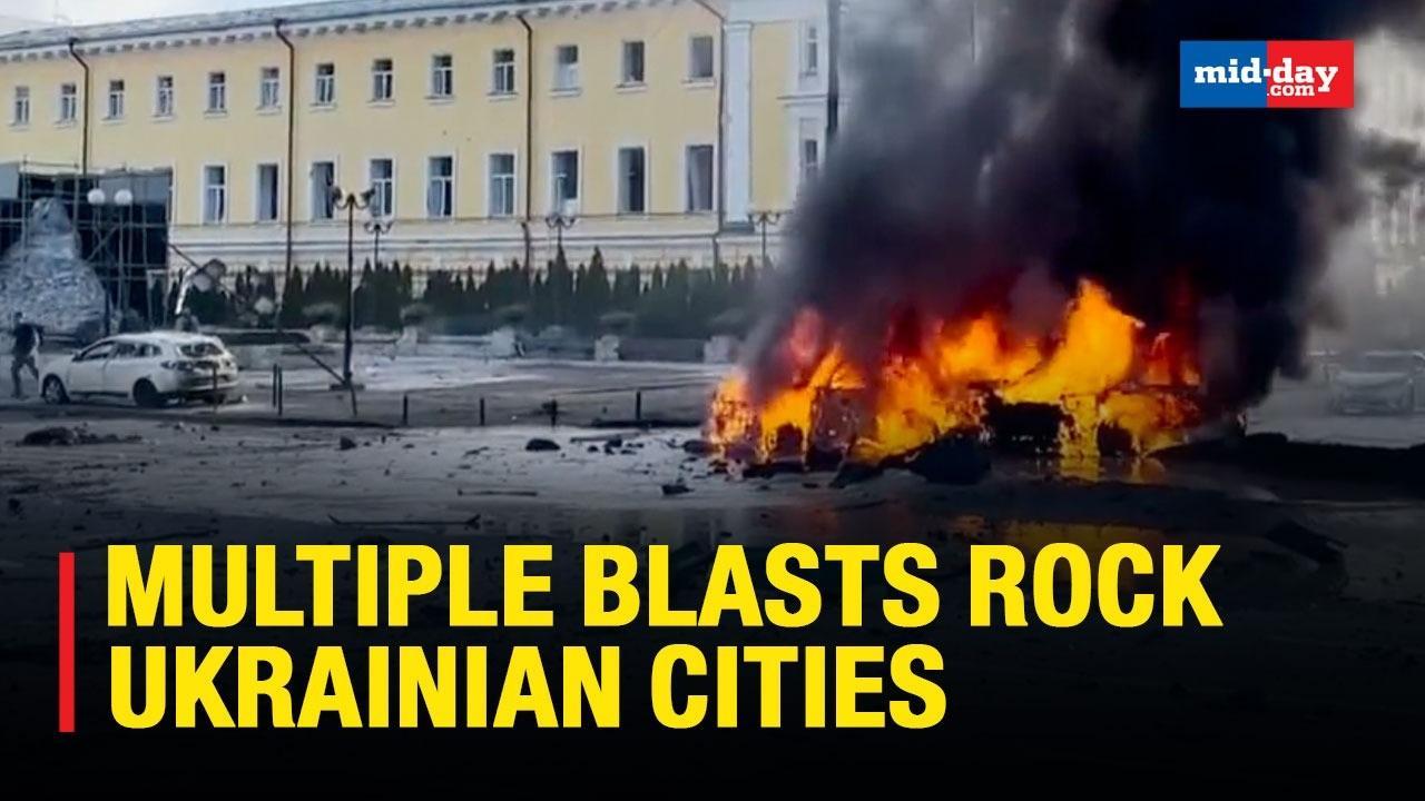 Russia-Ukraine War: Multiple Rocket Strikes Hit Kyiv And Other Ukrainian Cities
